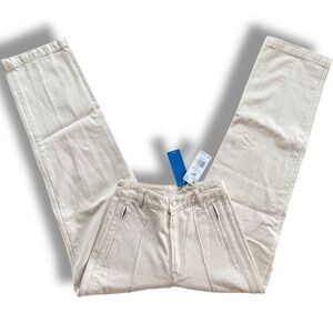 adidas Originals Premium Essentials Denim Straight Leg Pants Jean IW5753 Size 26